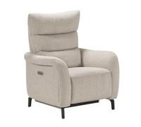 AltoBuy Fauteuil Relax électrique Tissu Beige chiné - VARENNE