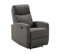 AltoBuy Fauteuil Relax Manuel Tissu Waterproof Gris foncé - MERIAL