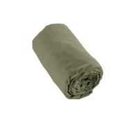 AltoBuy Hedda - Drap Housse 140x190cm Flanelle de Coton Coloris Romarin
