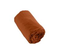 AltoBuy Hedda - Drap Housse 140x190cm Flanelle de Coton Coloris Tomette