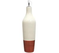 ALTOBUY Huilier Céramique Bicolore Blanc Terracotta 670 ml Blanc