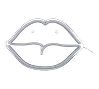 Lampe LED Murale Effet Néon Bouche Rouge - GOOTA - ALTOBUY Blanc G