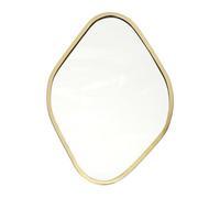 AltoBuy Miroir Décoratif Contour Doré Losange