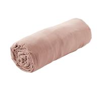 Drap Housse 90x190cm Gaze de Coton Guimauve - OUREA - ALTOBUY Rose G