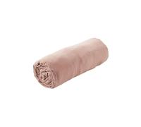 Drap Housse 90x200cm Gaze de Coton Guimauve - OUREA - ALTOBUY Rose G