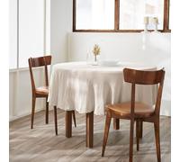 Nappe Ronde Ø180cm Gaze de Coton Pampa - OUREA - ALTOBUY Beige G