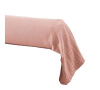 AltoBuy OUREA - Taie de Traversin 43x185cm Gaze de Coton Rose Peche