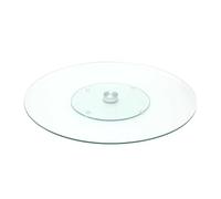 AltoBuy Plateau Tournant en Verre Ø45cm - Karl