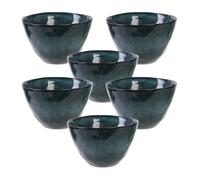 ALTOBUY Set de 6 bols en céramique bleu 55 ALET Bleu