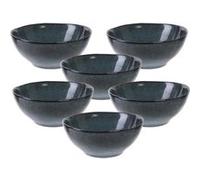 ALTOBUY Set de 6 bols en céramique bleu 35 ALET Bleu