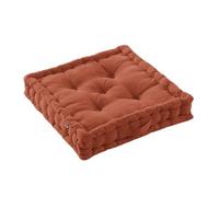 AltoBuy Sophie - Coussin de Sol 50x50 cm Coton Coloris Terracotta