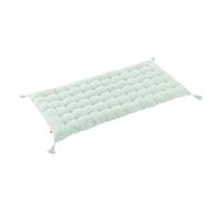 Matelas de Sol avec pompons 60x120cm Coton Coloris Menthe - SOPHIE -