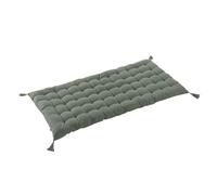 AltoBuy Sophie - Matelas de Sol avec Pompons 60x120cm Coton Coloris Romarin