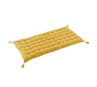 AltoBuy Sophie - Matelas de Sol avec Pompons 60x120cm Coton Coloris Safran
