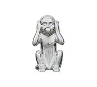 AltoBuy Statue Argentée Singe de la Sagesse N'entends Pas H28cm - ZHIHUI
