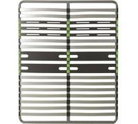 ALTOZONE - Sommier 2x16 Lattes 160x200cm - Altobuy Gris, Gris G