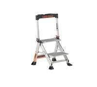 Altrex Jumbo Step 2 Marches - Simple - Aluminium - 2 Marches - Avec Barre D'appui - Hauteur De Travail Max. 2,46 M