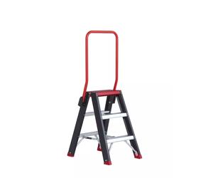 Altrex Taurus TDO 3 Escabeau Double - Aluminium Avec Revêtement - 2 X 3 Marches - Hauteur De Travail Max. 2,7 M