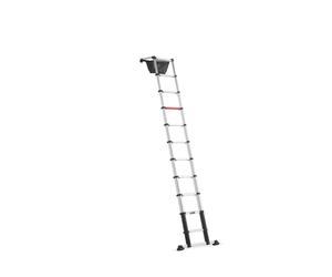 Altrex TL Smart Up Pro Échelle Télescopique - Aluminium - 1 X 11 Échelons - Hauteur De Travail Max. 4,3 M - Avec Barre De Stabilité