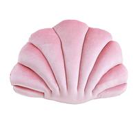 Altsuceser Oreillers Coquillage 3D, Oreillers Décoratifs en Forme de Coquillage, Coussin Décoratif Oreiller de Sol pour Canapé Lit Maison Bureau Décoration Rose