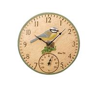 Altuna 5064003 - Horloge Murale Robin 12" 5064003, Blue Tit 30 x 30 x 5 cm
