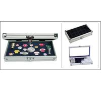 ALU-SAMMELVITRINE-SMART-POCKET-XL Sichtfenster-SAFE-5872-Maße-195x110x40mm