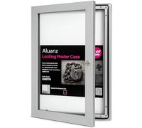 Aluanz Vitrine d'affichage fermé, DIN A4