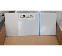 Aluminium 3mm 500x1000mm anodiese nature, Avec film de protection