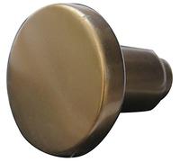 Aluminium anodisé alpertec bouton bronzé lochteil f4 r de la marque haeusler-shop poignée de porte ø 50 mm, 40110480K1