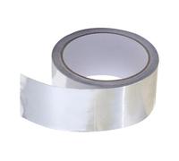 Aluminium Argenté Ruban Adhésif et Scellage Thermique pour Réparation | Feuille Aluminium, Forte Adhérence, Antistatique, Se Coupe Librement, pour Four Cuisine et Échappement