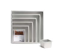 Aluminium-Backform 10 x 10 x 10 cm DECORA