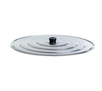 Aluminium Capot / Couvercle Ø 28 CM Avec Abdampfvorrichtung, pour Poêles À Ø 36