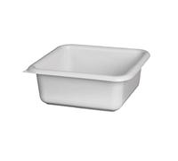 Aluminium ET PLASTIQ Cuvette carrée 29 cm, 5,5 L Gris pa,