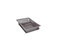 ALUMINIUM ET PLASTIQ Égouttoir Vaisselle+Plateau 49x36 Silver