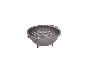 ALUMINIUM ET PLASTIQ Passoire sur Pieds d.26cm Silver