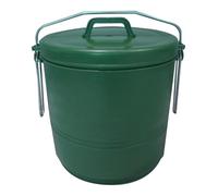 Aluminium et Plastique Poubelle PC16 16 L verte Taille unique