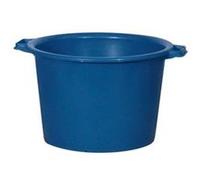 Aluminium et plastique baquet rond 30l rivaton bleu Bleu G