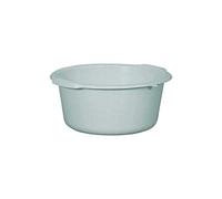 Aluminium et plastique bassine 11l 38x16 rond*gris mouchete*riv