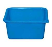 Aluminium et plastique cuvette 32 carre 8l5*bleu *rivaton Bleu G