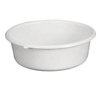 ALUMINIUM ET PLASTIQUE - Cuvette ronde Ø21x6cm 1.5l Gris moucheté