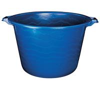 Aluminium et Plastique RIVBQ120 Baquet Rond Plastique Bleu 120 L
