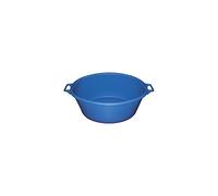 Aluminium et Plastique RIVBQOV70 Baquet Ovale Plastique Bleu 70 L