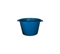 Aluminium et Plastique RIVBQRD55 Baquet Rond Plastique Bleu 55 L