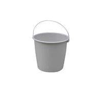Aluminium et plastique seau 8l*gris mouchete *rivaton*s8
