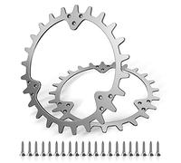 Aluminium Spikes amélioration de la Traction Convient pour Husqvarna Automower 420/320 / 430X /435X /440/450X avec ébavurage et Gazon pointutaille de Roue 255 mm pour Accessoires Roues Hors Roue.