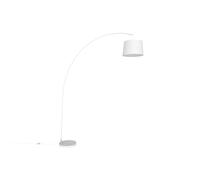 Aluminor Lampadaire Arc - Ampoule Led E27 - Blanc