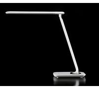 Aluminor Lampe de bureau Bob - Led intégrée - 7W - Bras et tête articulés - Blanc Laqué
