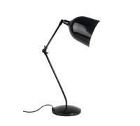 Aluminor Lampe de bureau Mekano - Ampoule Led E27 - 12W - Bras articulé - Noir