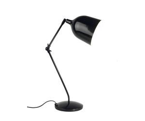 Aluminor Lampe de bureau Mekano - Ampoule Led E27 - 12W - Bras articulé - Noir