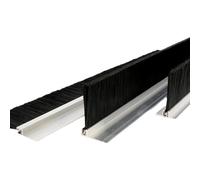 Aluminum Alloy T-Shape Door Sweeper | Silver, 10-200 mm, Home and In rial Use: T-Shape Aluminum Alloy for Door Bottom Gaps(H,15mm)